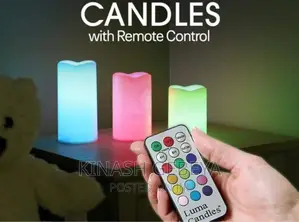 Photo - Remote Control ቤት ማሳመሪያ ሻማ