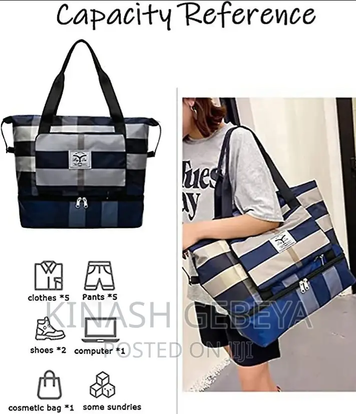 Foldable High Capacity Travel Bags