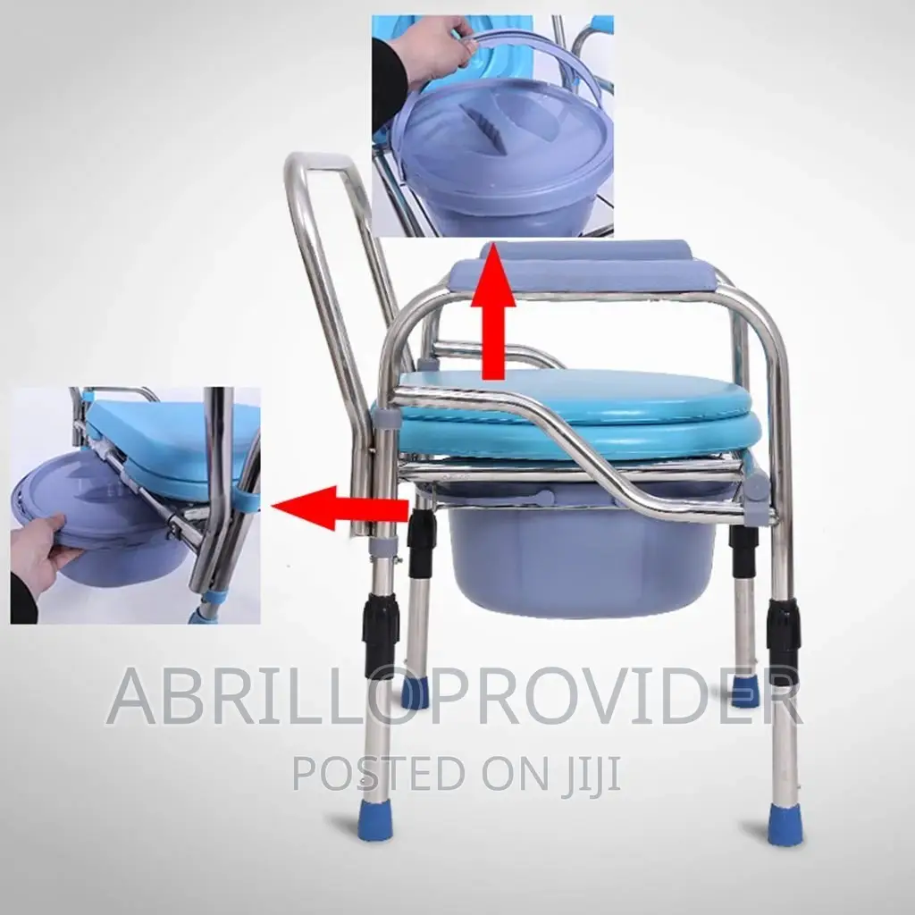 | Adjustable Seat Height Shower Chair Max.150kg~Toilet Chair