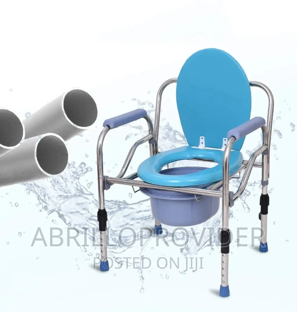 Commode Chair | Bedside Commode Toilet Chair=Shower Chair