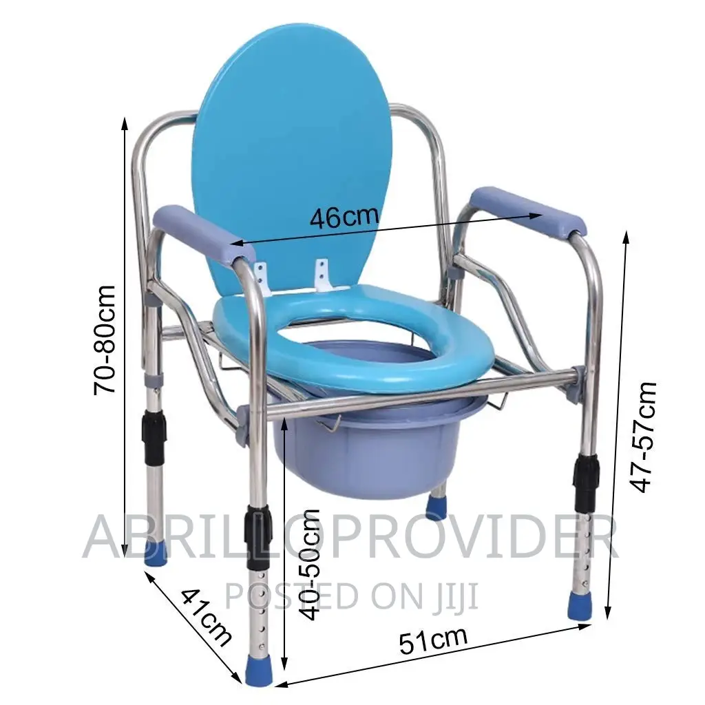 Folding Commode Chair | Bedside Commode Toilet Chair|አዲስ
