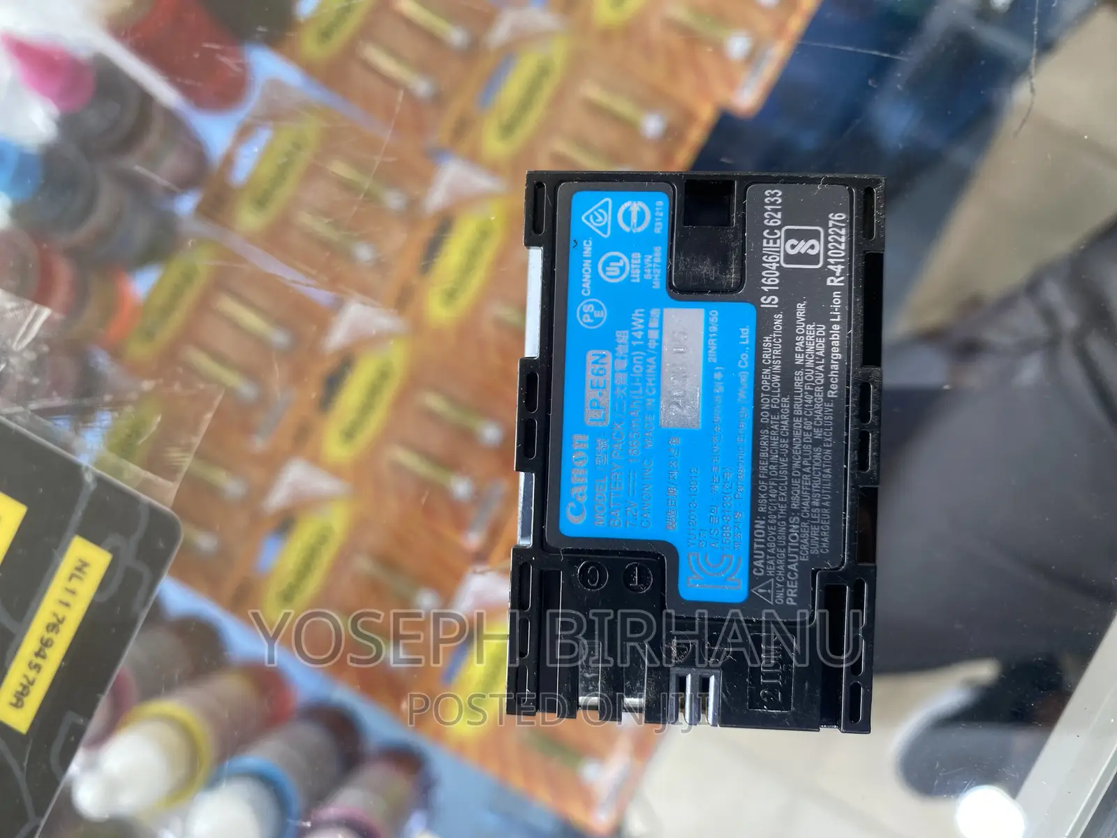 Original Canon Camera Battery