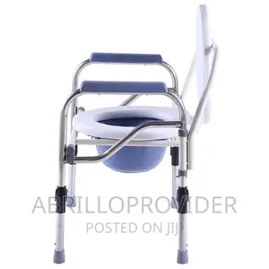 Chair,Toilet Chair Height Adjustable Bath|Folding Commode