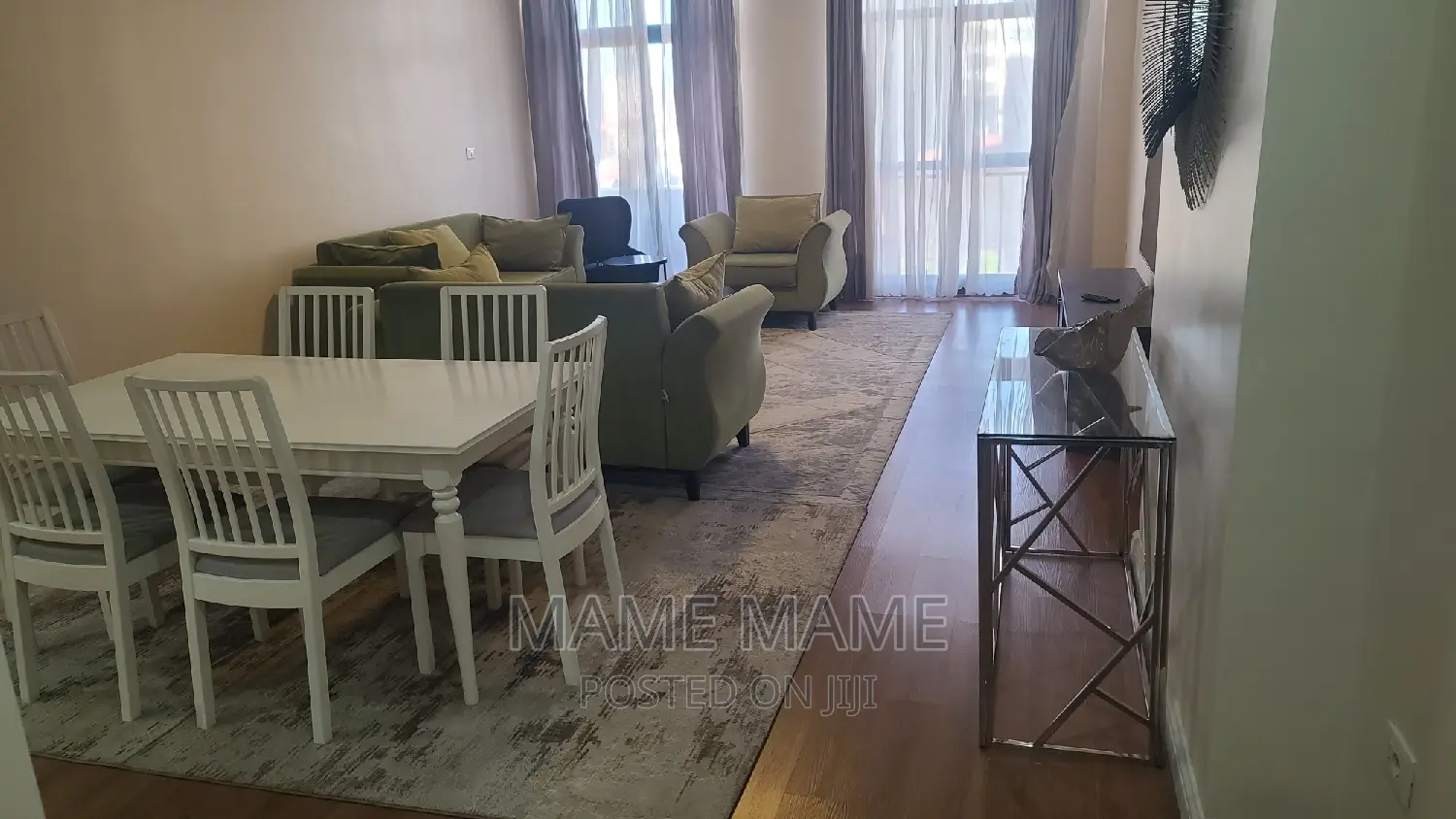 Furnished 4bdrm Apartment in Addis Abeba, Bole for rent