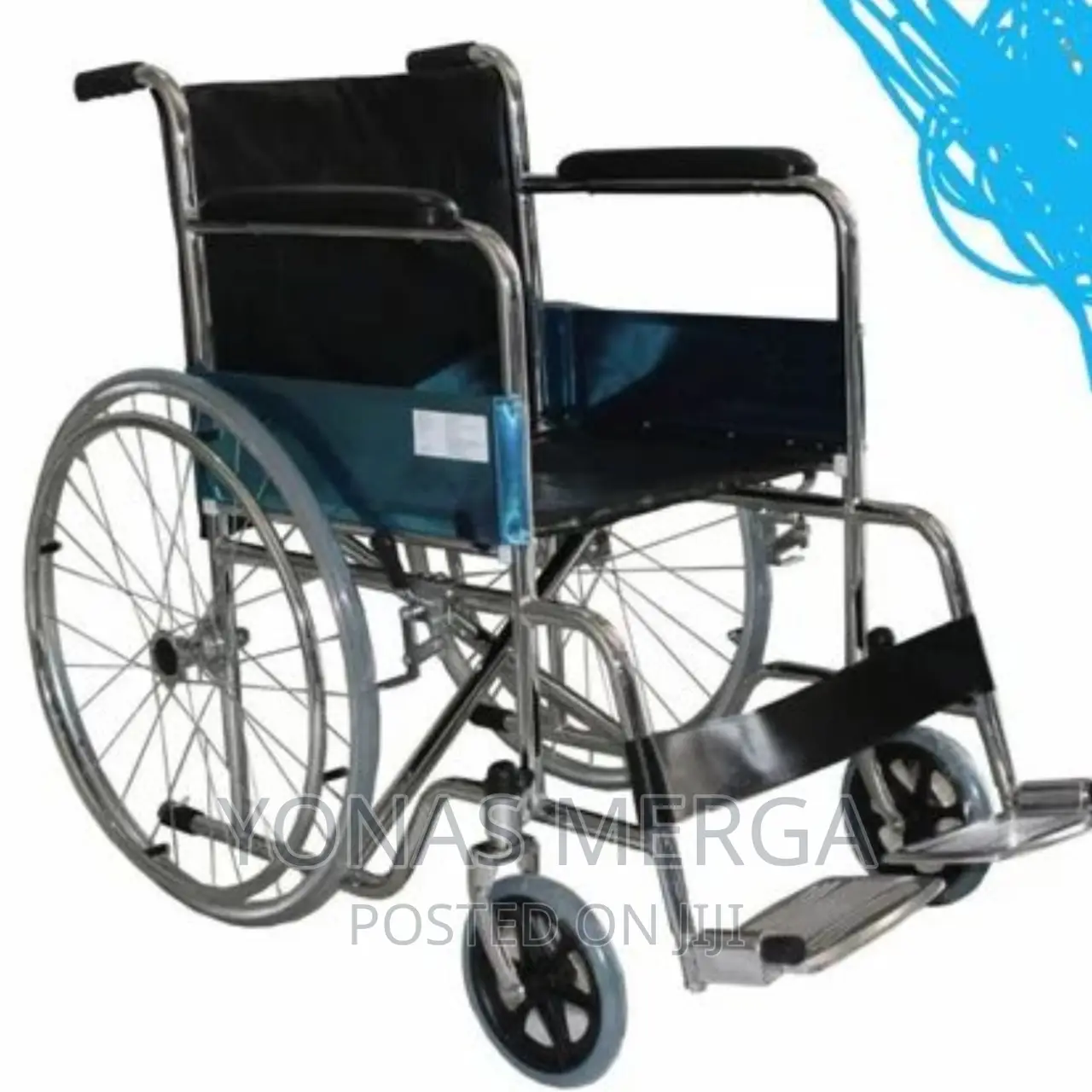 Wheelchair Easycare Medical Simple Type With Large Wheels