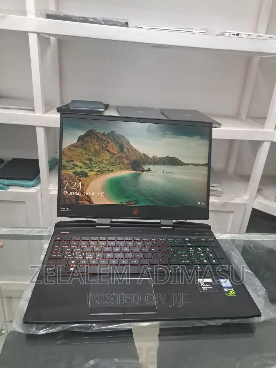 New Laptop HP Omen 15 16GB Intel Core I7 SSD 512GB