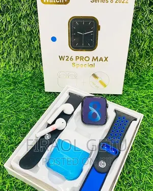 Orginal W26 Pro Max Special Smart Watch + Airpod