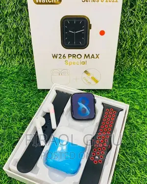 Orginal W26 Pro Max Special Smart Watch + Airpod