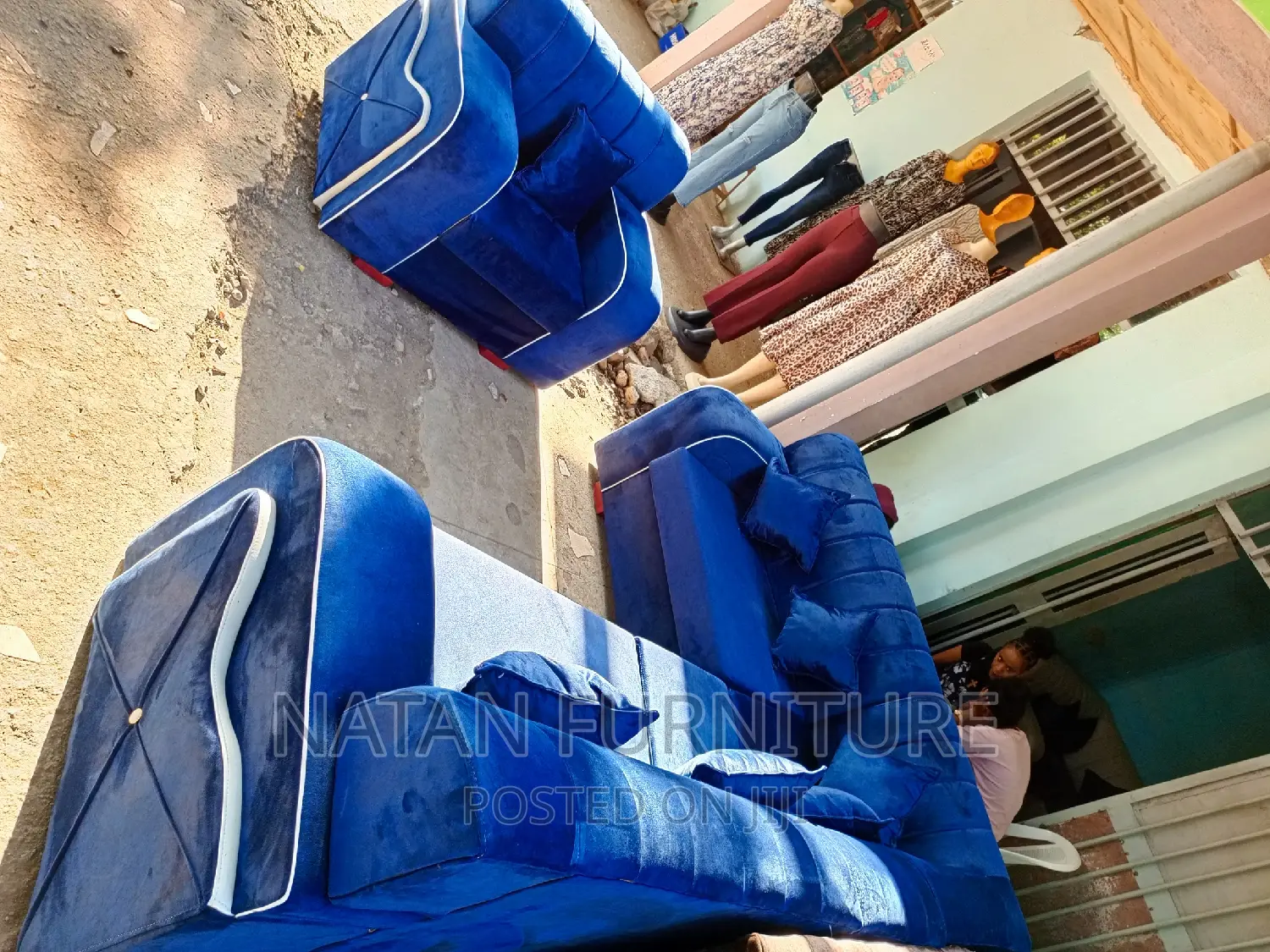 L - Shaped Corner Sofa Made of Wooden Mterial W Good Quality