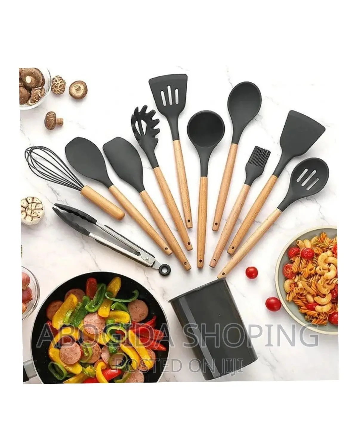 12pcs Silicone Kitchen Set