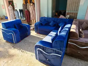 L - Shaped Corner Sofa Made of Wooden Mterial W Good Quality