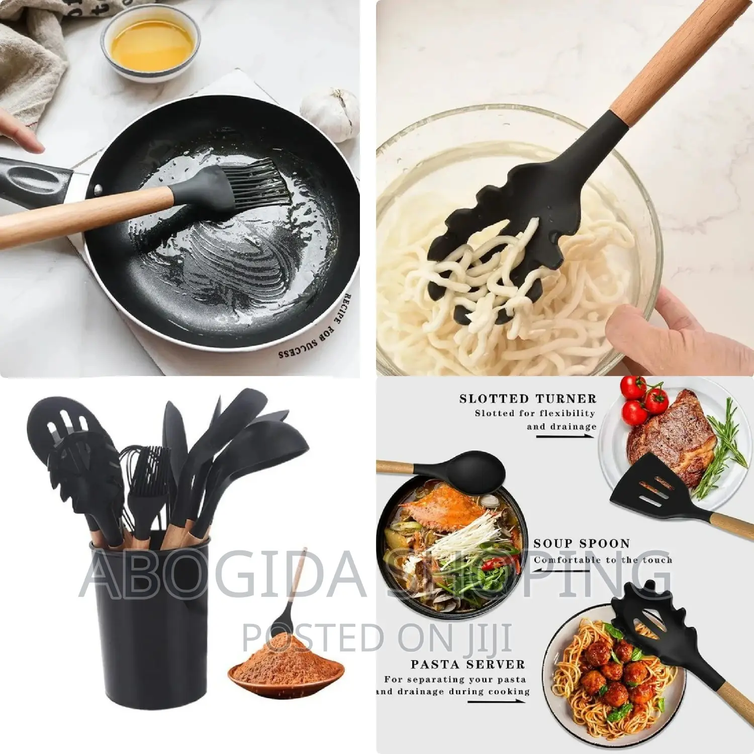 12pcs Silicone Kitchen Set