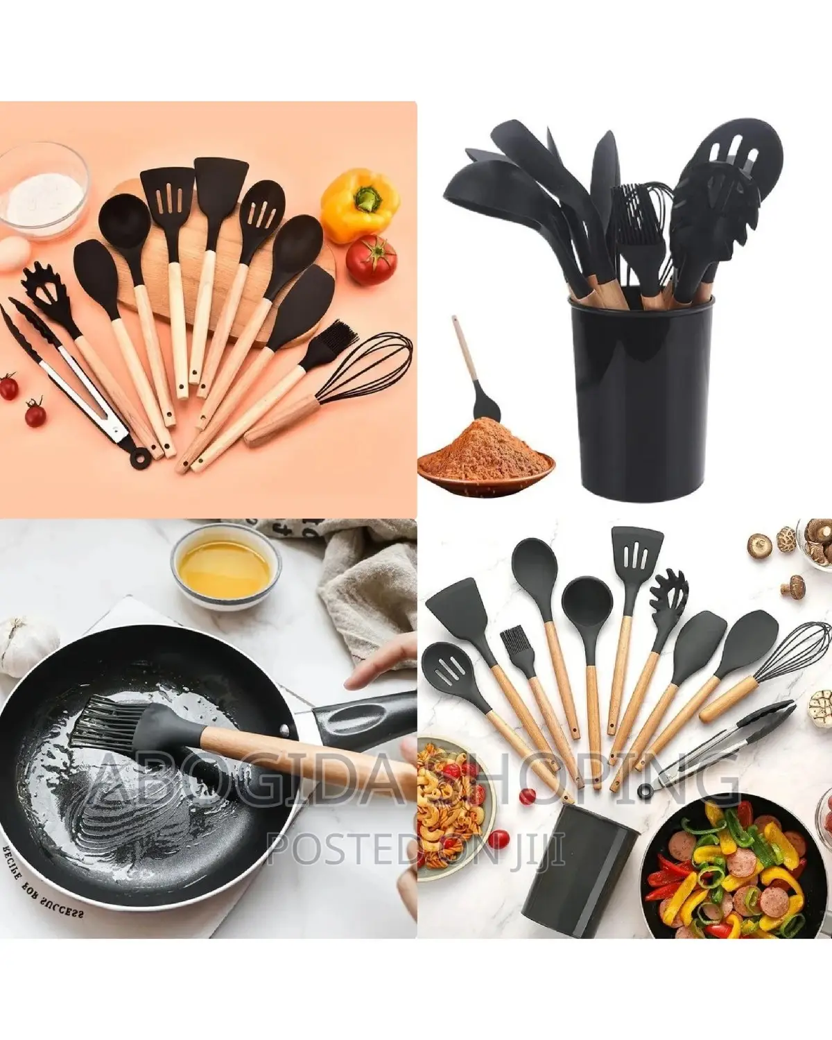 12pcs Silicone Kitchen Set