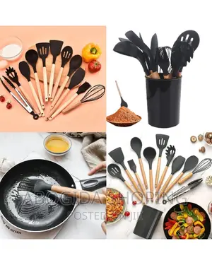 12pcs Silicone Kitchen Set