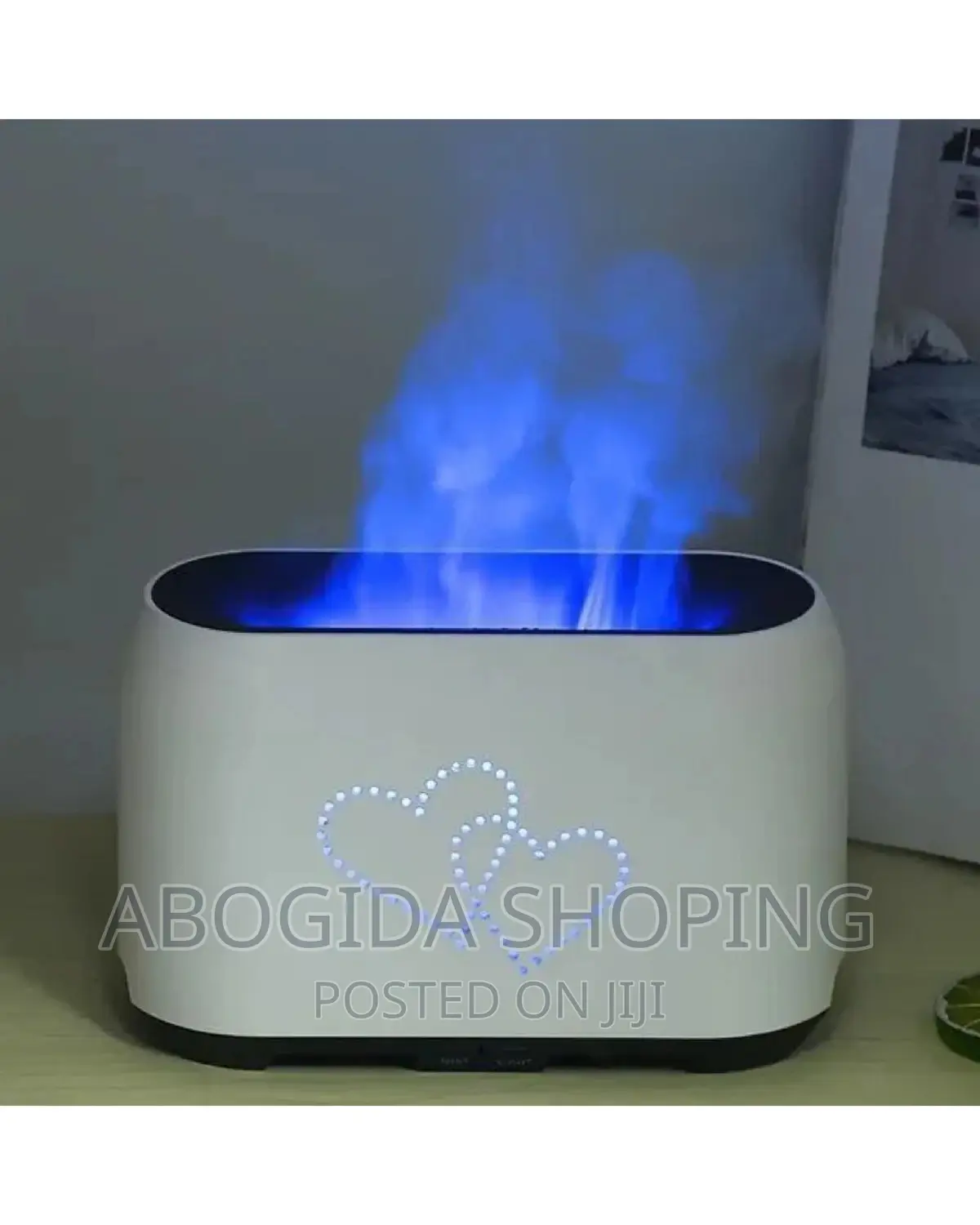Air Humidifier With Remote Control Flame Effect