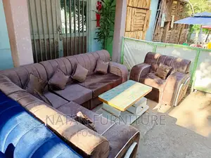 L - Shaped Corner Sofa Made of Wooden Mterial W Good Quality