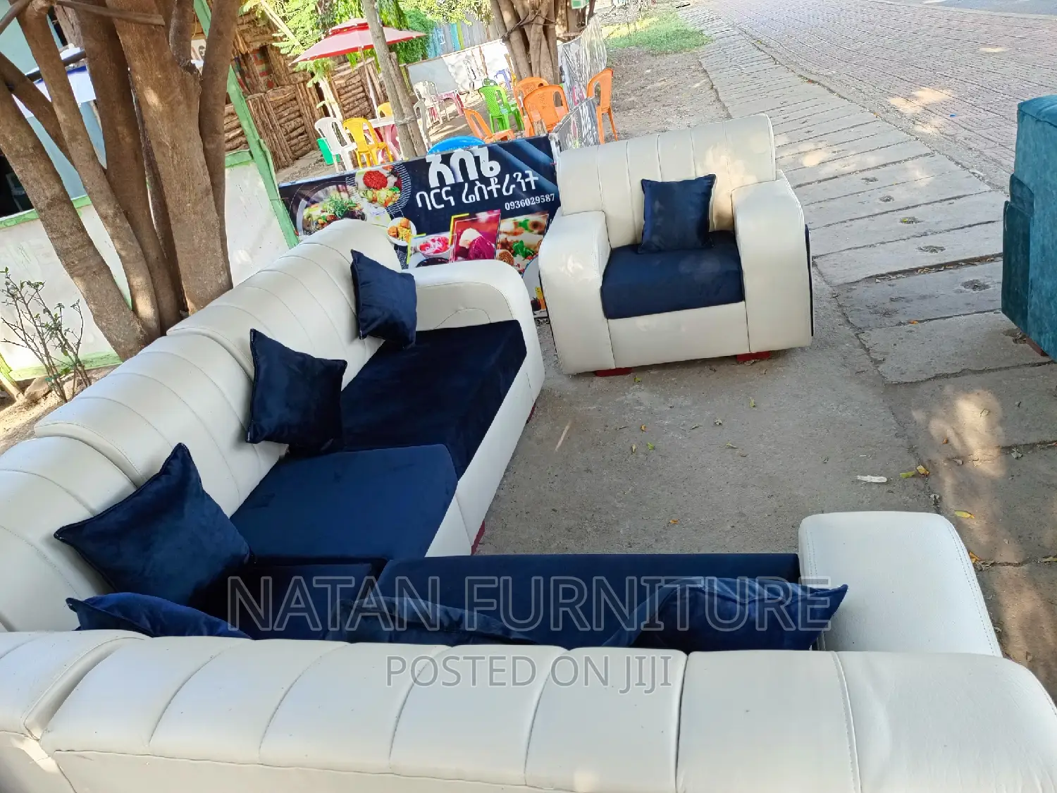L - Shaped Corner Sofa Made of Wooden Mterial W Good Quality