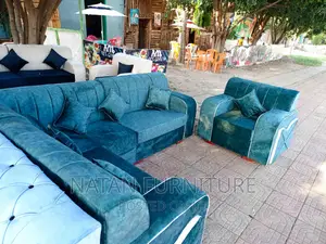 L - Shaped Corner Sofa Made of Wooden Mterial W Good Quality