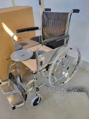 ከመፀዳጃ ቤት ጋር ፊት የሚያረግ ከፈለጉ ባሉበት ሚፀዳዱበት Wheelchair[Wheelchair]