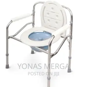 Photo - Commode Chair{Toilet Chair}《Shower Chair》~Foldable,Adjusted
