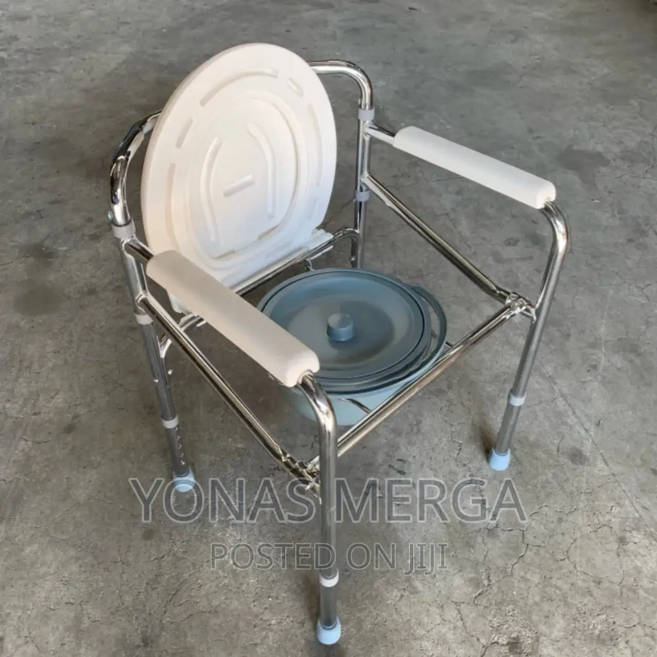 Toilet Chair=Shower Chair=Potty Chair<Commode>{Packed} New