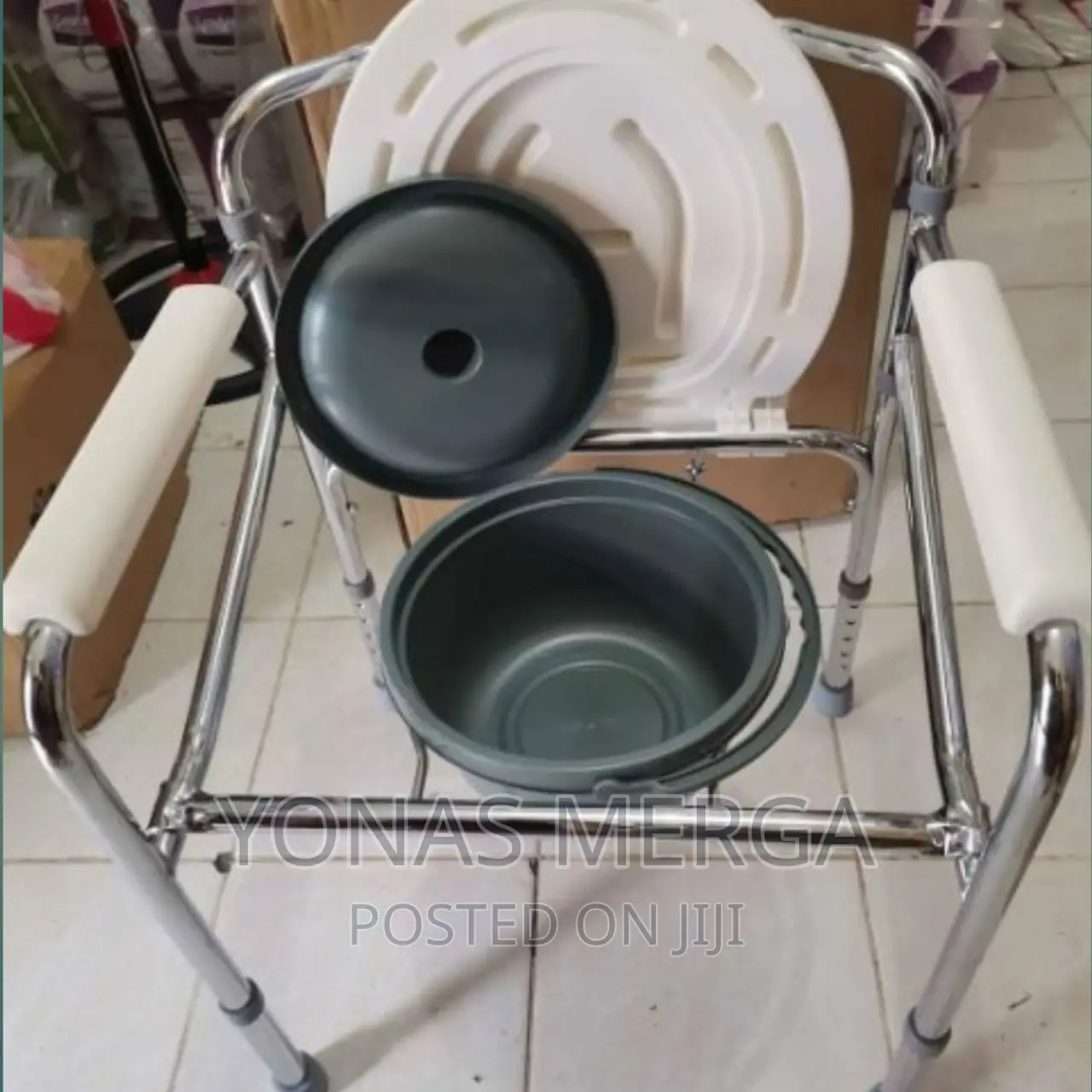 /Bedside Commode_raised Toilet Seat<Toilet Safety Frame>