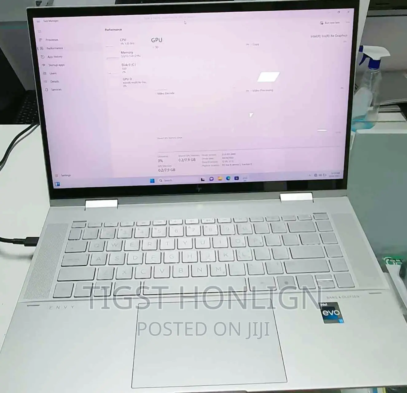 New Laptop HP Envy X360 16GB Intel Core I7 SSD 512GB