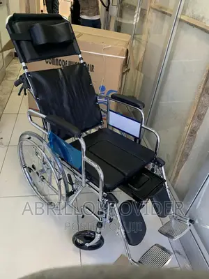 Multi-Functional Commode Wheelchair=Wheelchair=Wheelchair