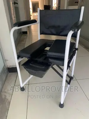 Photo - Commode Chair=Shower Chair=Folding Chair=Commode Chair