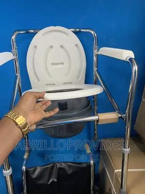 Photo - Shower Chair=Folding Chair=Commode Chair=Shower Chair=Chair