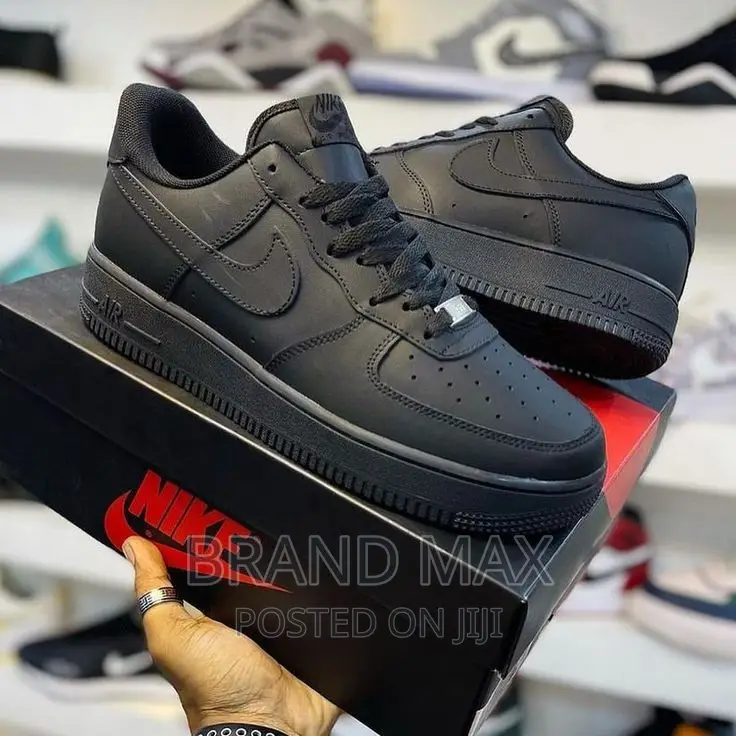 Nike Airforce 1 Black Premium Quality