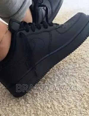 Nike Airforce 1 Black Premium Quality
