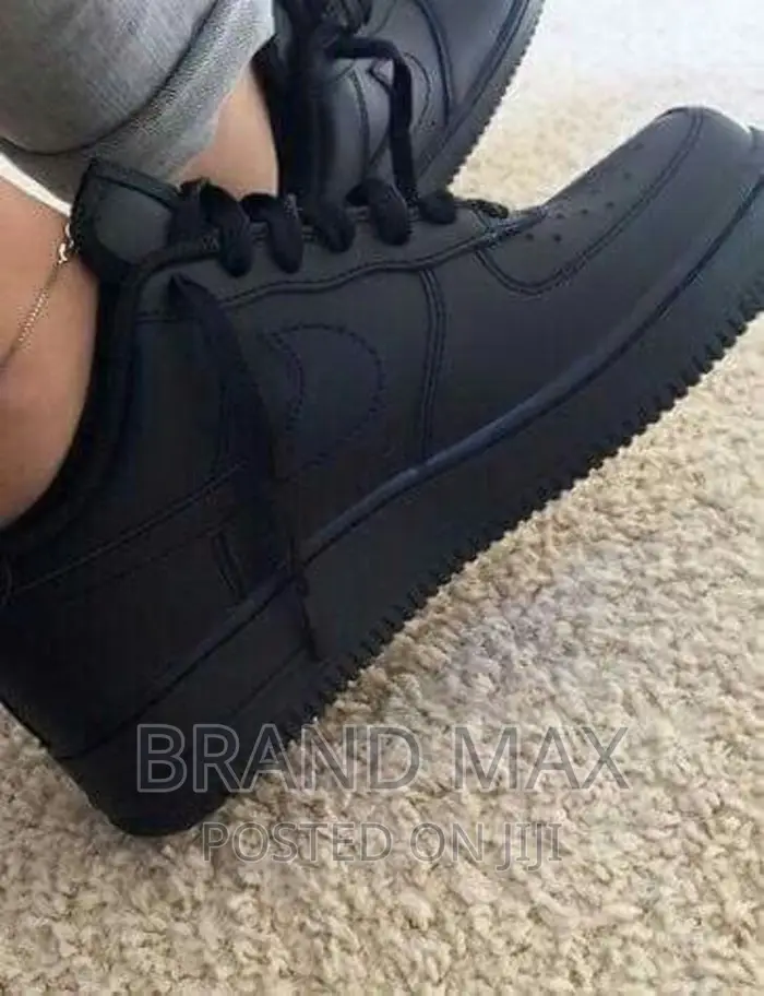 Nike Airforce 1 Black Premium Quality