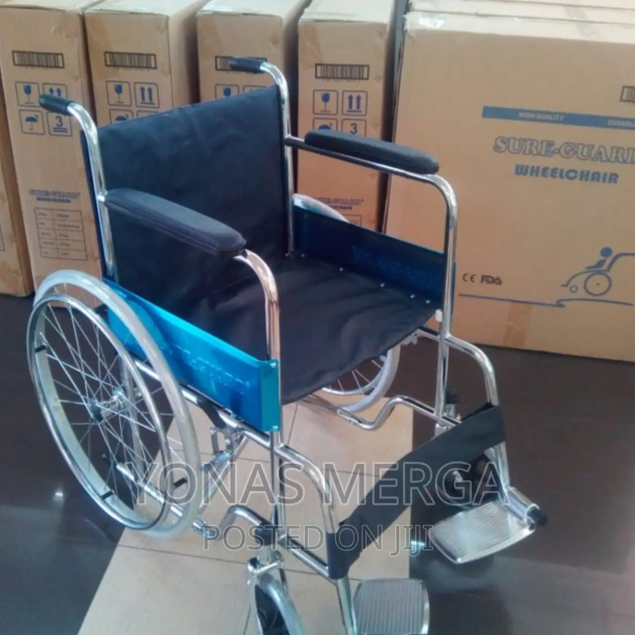 Foldable Wheelchair - Premium Armrest to Give Full Support
