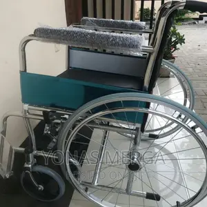 MOBEES Wheelchair : KY-809J(Chrome)24′′ PU Rear Wheels