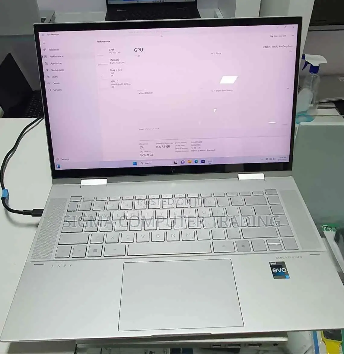 New Laptop HP Envy X360 16GB Intel Core I7 SSD 1T