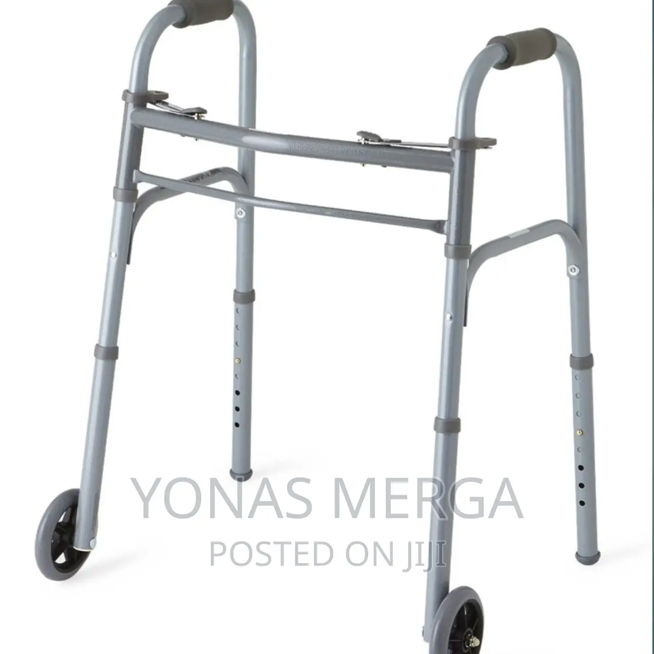 Walker~《Walker》Folding Walker With 5 Inch Wheels- Adult