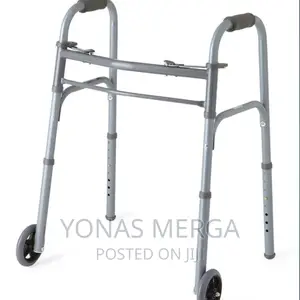 Walker~《Walker》Folding Walker With 5 Inch Wheels- Adult