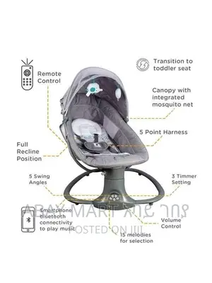 Mastela 3 In 1 Deluxe Multi- Functional Swing/