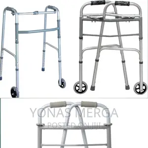 Walker_2 Front 5" Wheels Rear Glide Caps for Easier Mobility