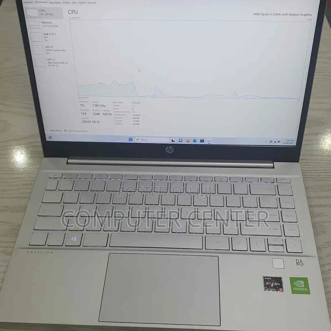 New Laptop HP Pavilion 14 8GB AMD Ryzen 5 SSD 512GB