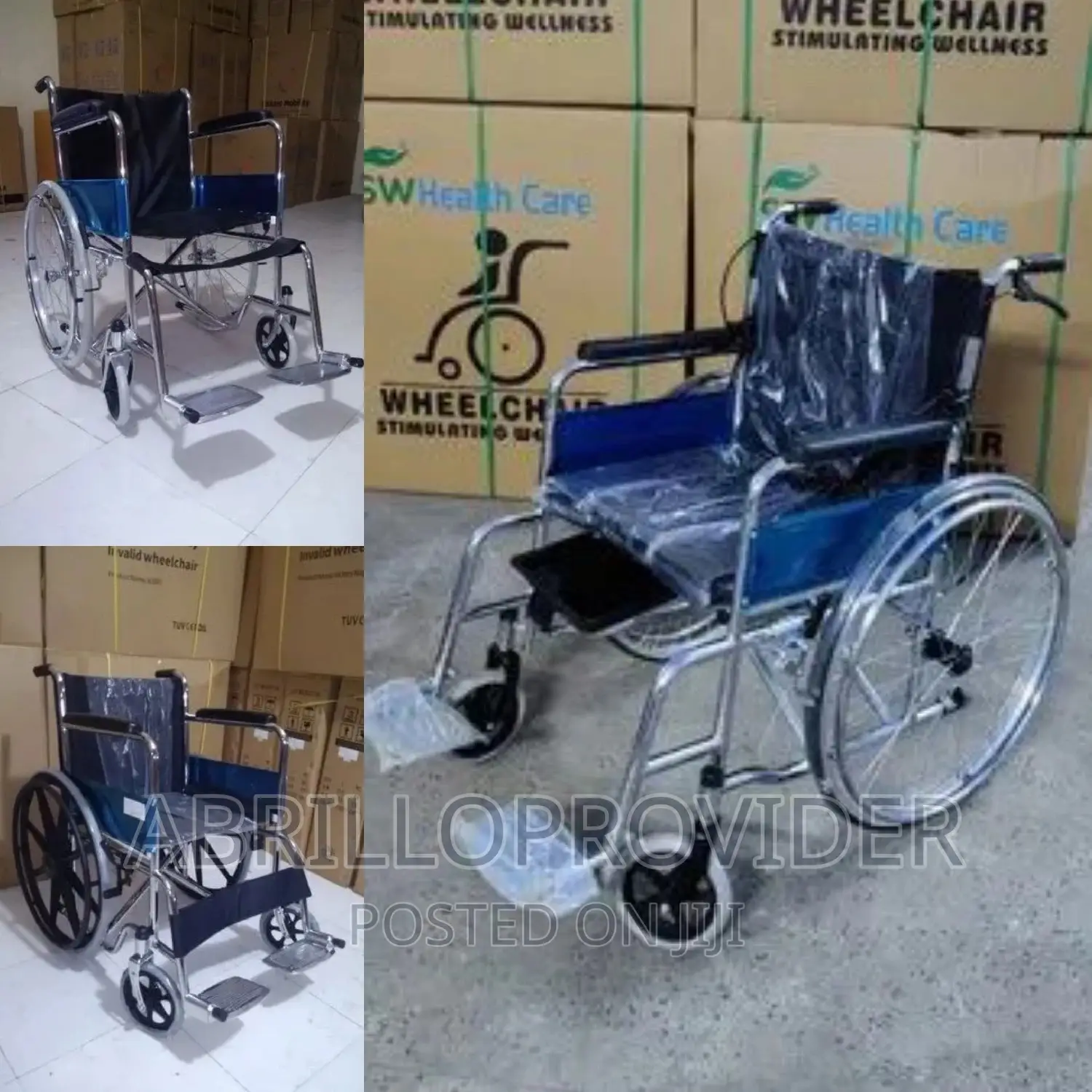 Commode Wheelchair=Wheelchair~Wheelchair(New Packed)