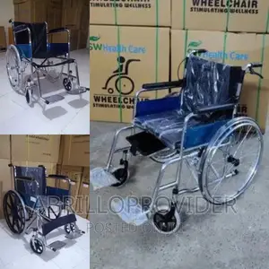 Commode Wheelchair=Wheelchair~Wheelchair(New Packed)
