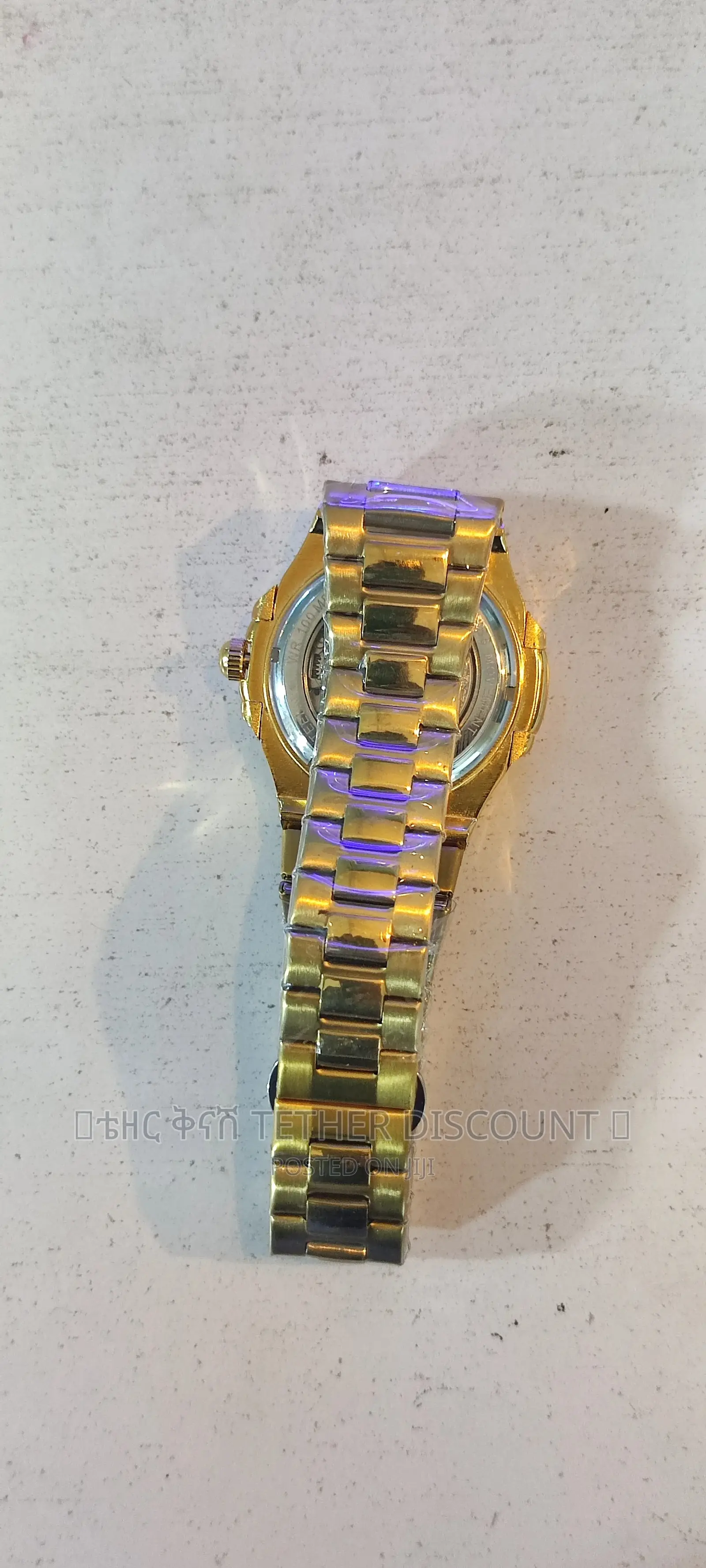 Patek Philippe Watch Gold Automatic Two Tone Color የእጅ ሰአት