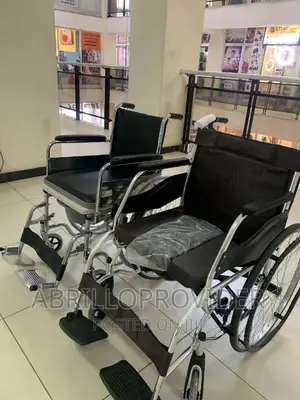 Commode Wheelchair=Wheelchair=Wheelchairፖፖ ያላቸው እና ሾወር መውሰጃ