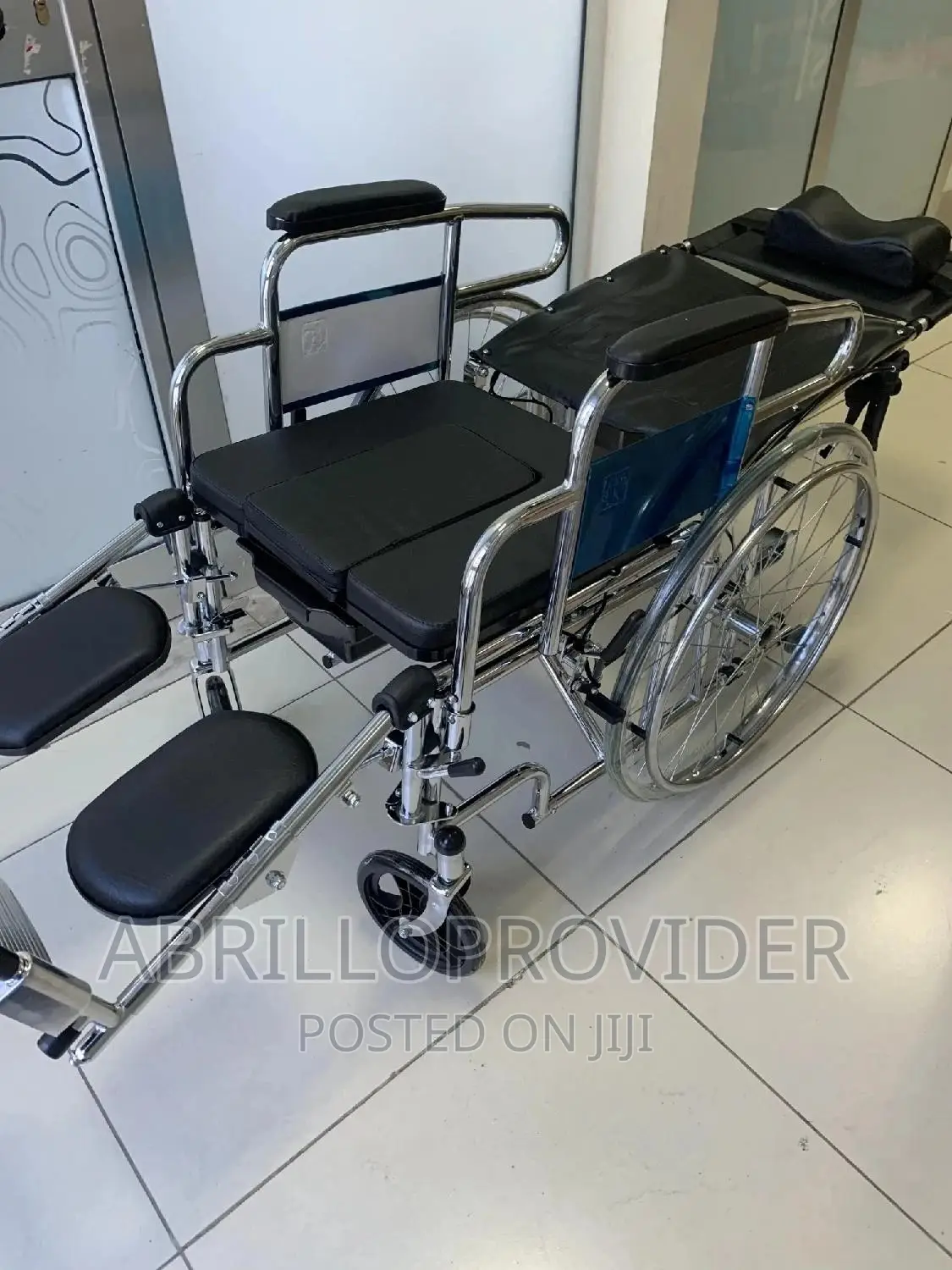 180ዲግሪ የሚተኛ Multifunctional Wheelchair=Wheelchair=Wheelchair