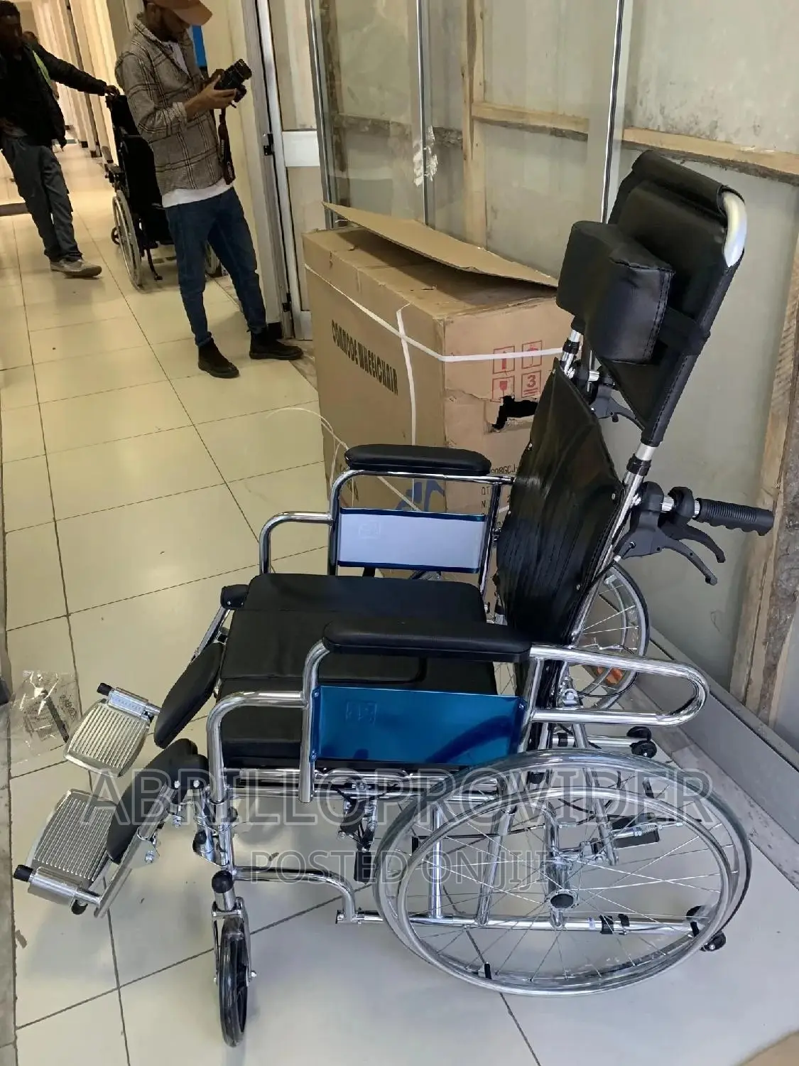 180ዲግሪ የሚተኛ Multifunctional Wheelchair=Wheelchair=Wheelchair