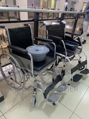አዲስ Toilet-2 in 1 Wheelchair=Wheelchair=Wheelchair/Whelchair