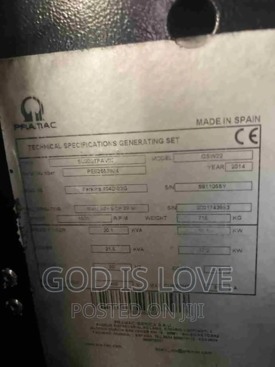 Engine Perkin Generator