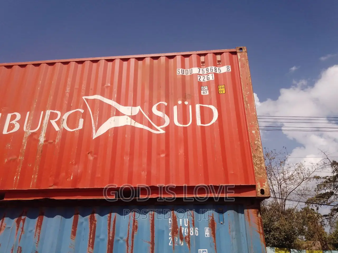 የሚሸጥ ኮንቴነር